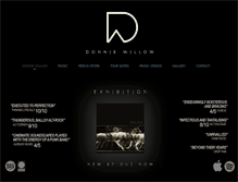 Tablet Screenshot of donniewillow.co.uk